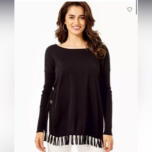 NWT lilly pulitzer onyx ramona sweater XL